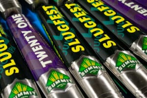 Summit Brewing beer tap handles with graphics applied